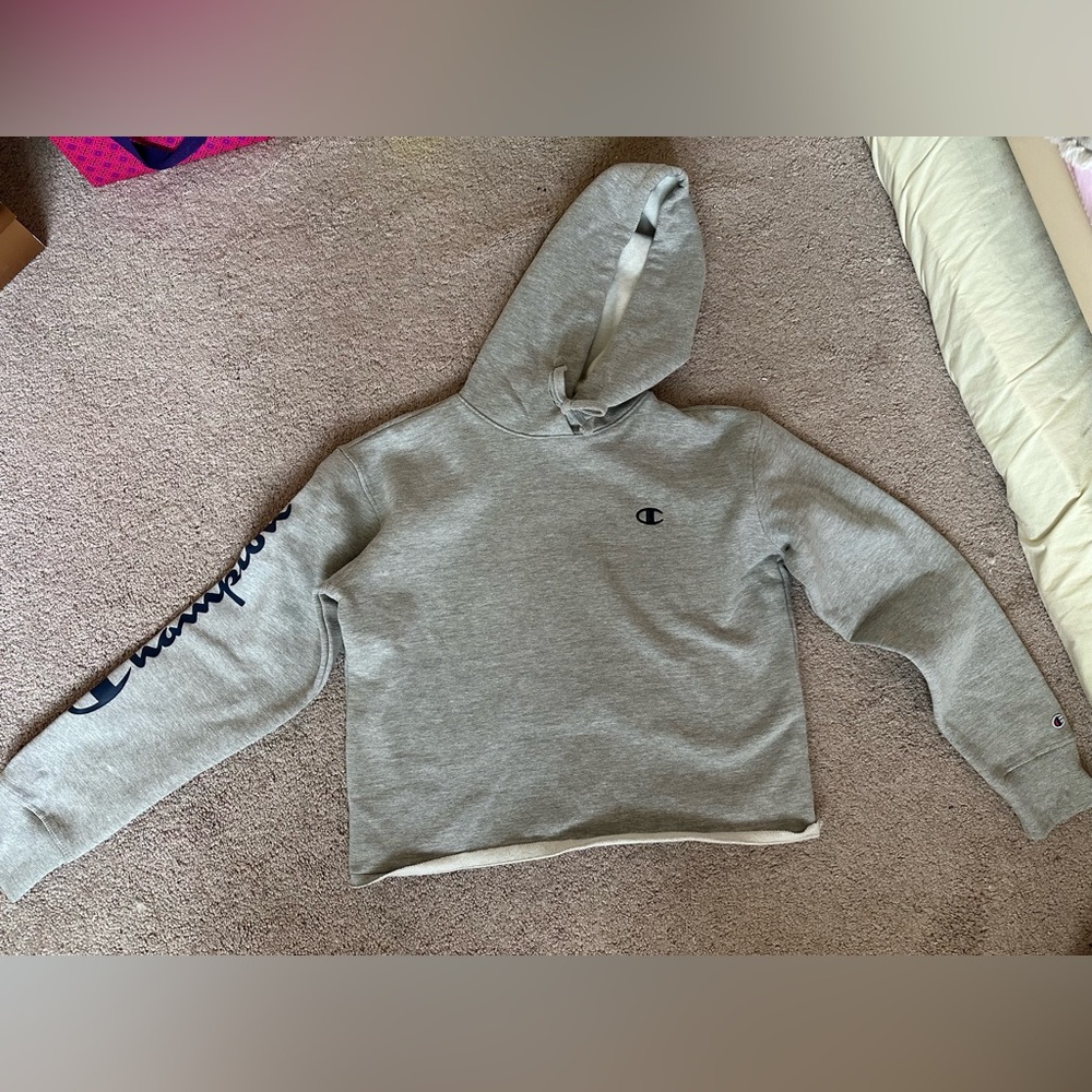 Champion Heater Grey Hoodie